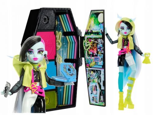  Monster High Frankie Stein Scarysecrets Series 3 Neonski set HNF79