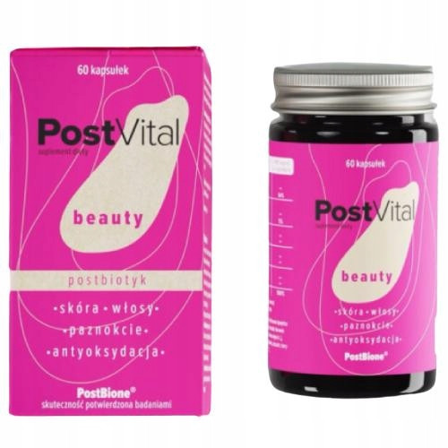  POSTBIOTIC PostVital SELEN BIOTIN BAMBUS Krom KOŽA KOSA Onesano