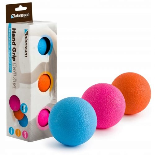  Balanssen Hand Grip Ball Set, raznobojni