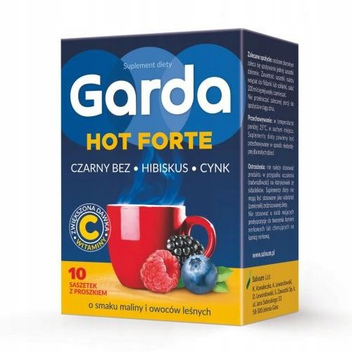  Garda Hot Forte malina, šumsko voće 10 vrećica