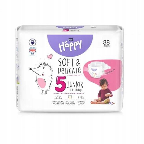  Pampers pelene Bella Happy 5 Junior 11-18 kg 38 kom.