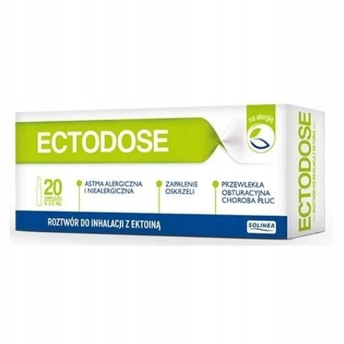  ECTODOSE otopina za inhalaciju - 20 ampula x 2,5 ml