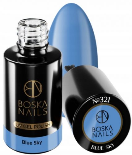  Boska Nails Divine blue sky 321 6 ml hibridni lak