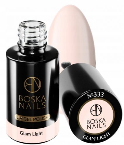  Boska Nails Divine 333 glam light 6 ml hibridni lak