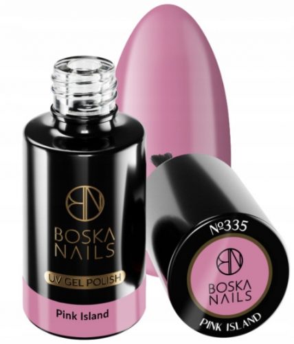  Boska Nails Divine pink island 335 6 ml hibridni lak