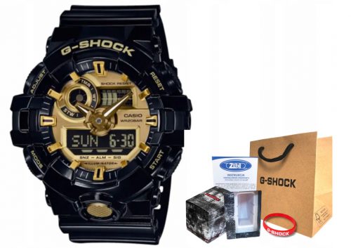  Casio G-SHOCK GA-710GB-1AER 20BAR hologramski sat