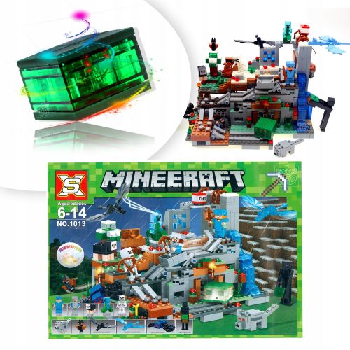  Minecraft Mountain Cave Castle DUNGEON +2 LEGO BLOKA