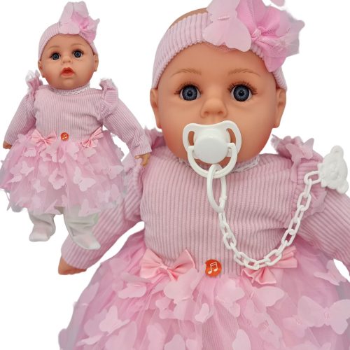  New Born Baby MARIOTOYS lutka BABY DOLL 45 CM GOVORI I PJEVA POLJSKI - 54 45 cm