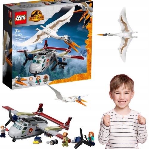  LEGO SVIJET DINOSAURA PTERODAKTIL NAPADA AVION 3 MINIFIGURE MNOGE ZNAČAJKE