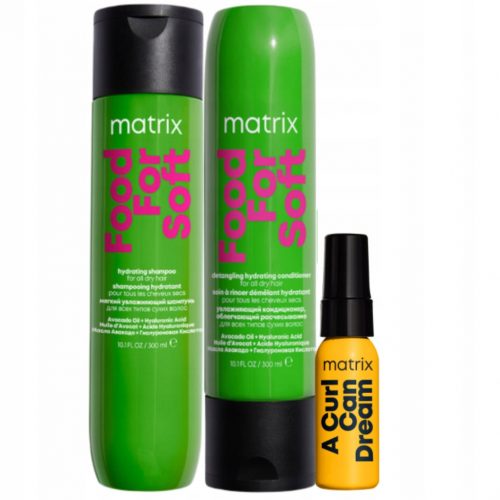  Matrix Food For Soft: šampon za suhu kosu, hidratantni regenerator 300 ml