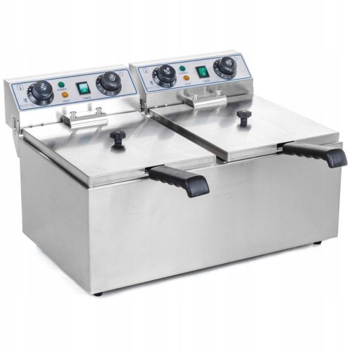  Royal Catering RCTF 13DH friteza s dvije komore 26 l 6400 W