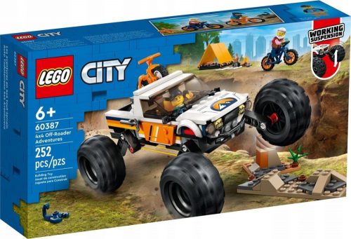  LEGO City 60387 Avanture u terenskom vozilu 4x4