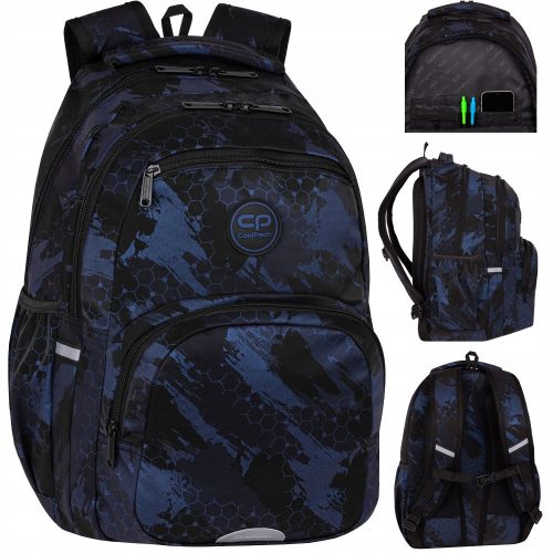  COOLPACK KAPACITET ŠKOLSKI RUKSAK YOUTH PICK TRACE NAVY