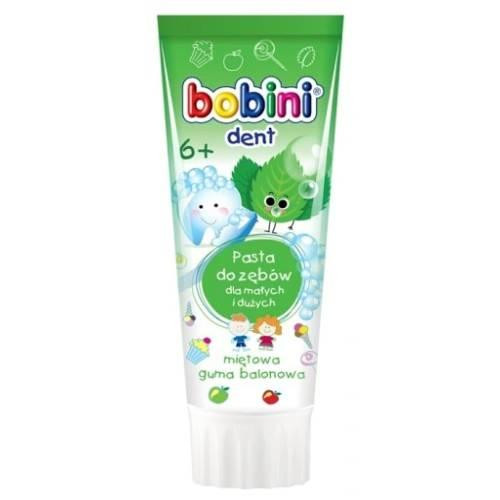  Bobini pasta za zube Mint Bubble Gum 6+ 75 ml