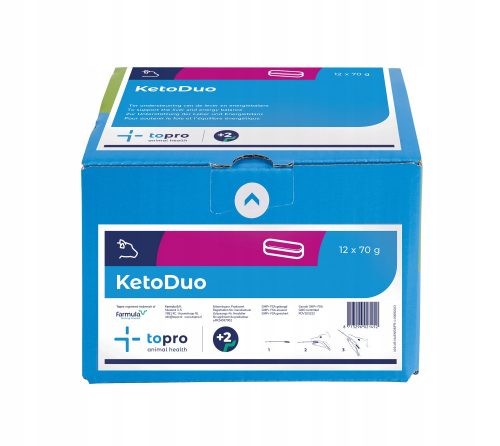  KETO DUO Bolus za krave za KETOZU energiju + REGENERACIJU JETRE 6 doza