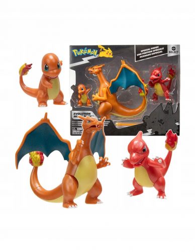  POKEMON 3 figure Charmander Charmeleon Charizard