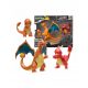  POKEMON 3 figure Charmander Charmeleon Charizard