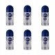 Nivea MEN Silver Protect 6 kom x 50 ml roll-on antiperspirant