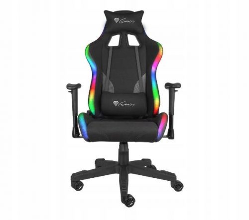 Genesis Trit 600 RGB gaming stolac, crna tkanina