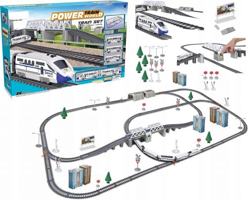  ELEKTRIČNI VLAK LOKOMOTIVA VELIKI KOLOSEČNIK 9m.