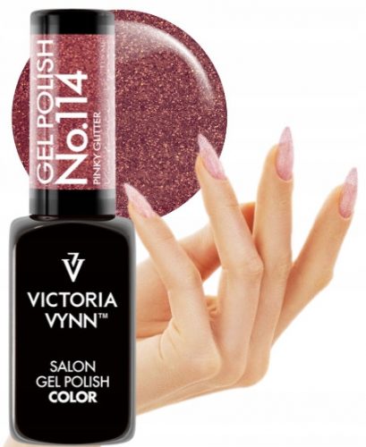  Hibridni lak u boji Victoria Vynn 114 Pinky Glitter 8 ml