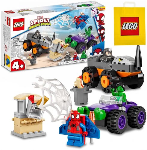  LEGO Super Heroes 10782 Hulk protiv nosoroga + LEGO papirnata vrećica