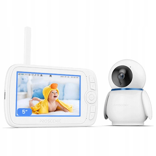  Proscenic bijeli elektronski baby monitor