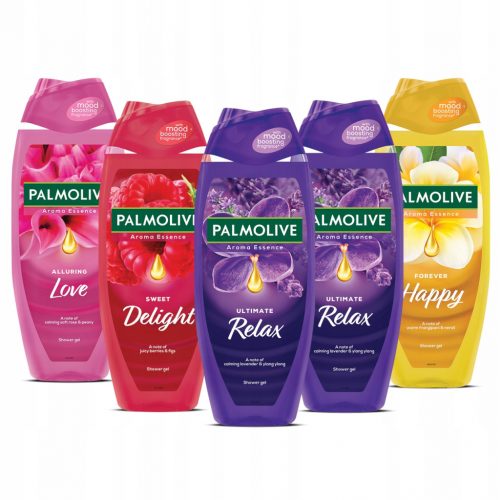  Palmolive Aroma Essence gelovi za tuširanje 5x500 ml