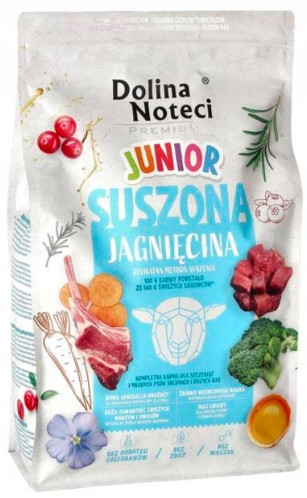  Dolina Noteci Premium junior janjetina suha hrana za pse 4 kg