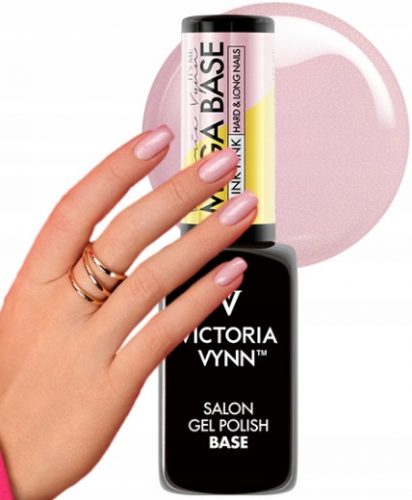  VICTORIA VYNN MEGA BAZA Blink Pink hibridna baza za nokte 8 ml