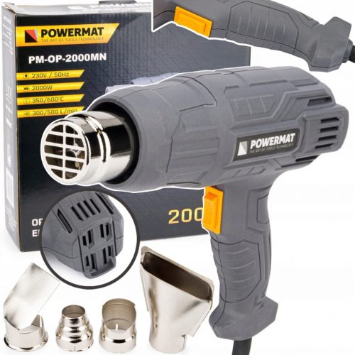  Toplinski pištolj Powermat 2000 W 230 V 600 °C