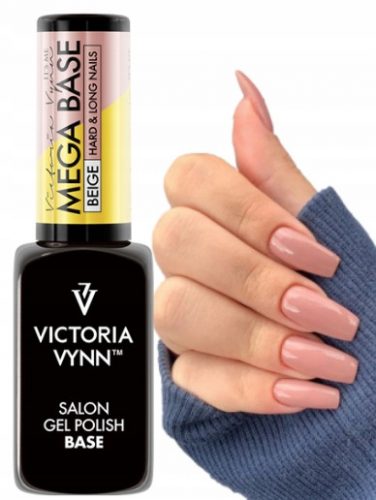  Victoria Vynn Mega Base Hard Long Nails bež 8 ml