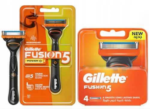  Gillette Fusion 5 Power 4 kom Original