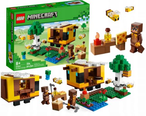  LEGO Duplo 2124125 MINERACRAFT PČELINJA KOŠNICA KUĆICA LEGO KOMPLET ZA DJECU 254 EL