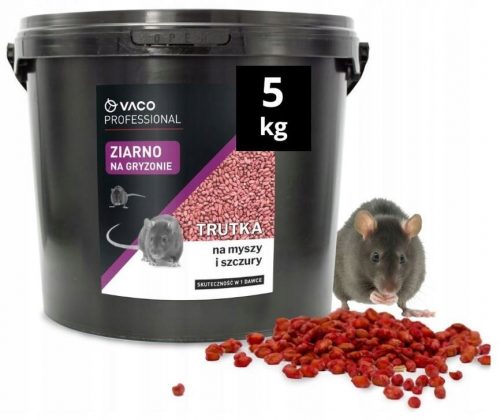  VACO PROFESSIONAL Grain Otrov za miševe i štakore (kanta) - 5 kg