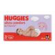  3xHUGGIES Ultra Comfort pelene vel.3 (4-9kg)