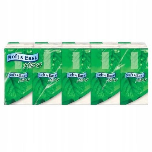  Soft&Easy Mint maramice s mirisom, 3 sloja, mint, 10 pakiranja