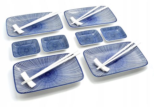 Sushi set za 4 osobe Tokusa Blue [6700625]