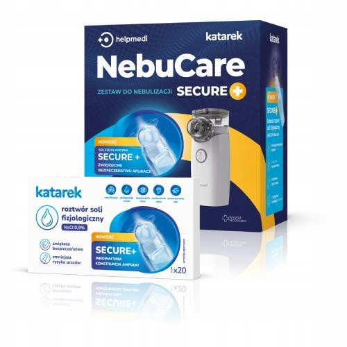  HelpMedi NebuCare Secure+ pribor za nebulizaciju, bijeli