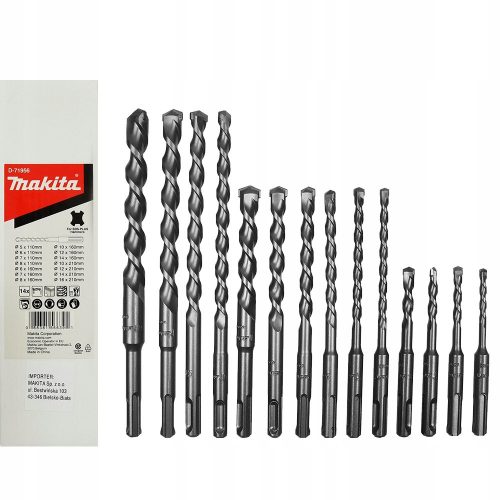  Makita D-71956 set svrdla za beton 14 komada