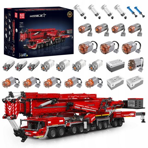  Mold King Technic Liebherr LTM 11200 Red pokretna dizalica Kompleti građevinske igračke