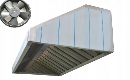  Ugostiteljska napa 100x70x40 Filteri Ventilator Novo