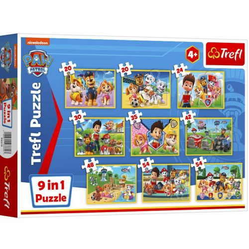  Trefl puzzle 9u1 327 dijelova paw patrol 9u1