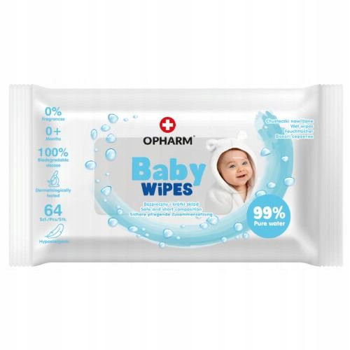  Opharm Baby Wipes vlažne maramice 1 x 64 kom.