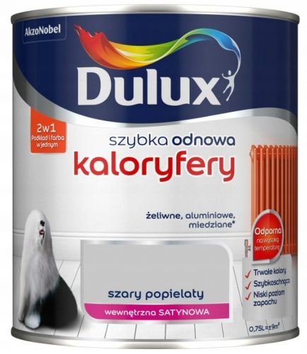  Dulux akrilna boja za metal 0,75 l, pepeljasto siva saten