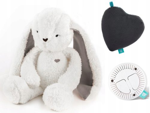  Humming Teddy Bear Rabbit Sleeper, ecru, sivi mehanizam, 5-u-1 lampa, Szumisie