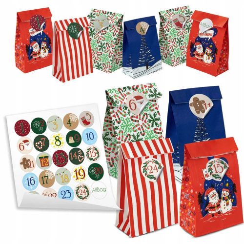  Allbag adventski kalendar 24 kom.