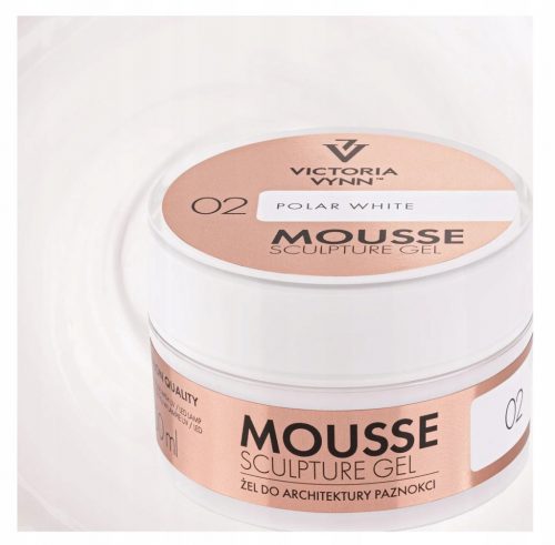  VICTORIA VYNN MOUSSE GEL THICSOTROPIA BUILDING GEL WHITE 02 POLAR WHITE 15 ml