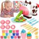  Play dough Set Plastična masa Cjedilo za tjesteninu Kalupi Fudge Sladoled