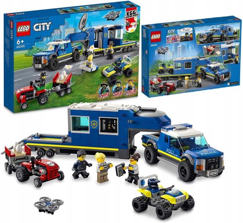  LEGO City 60315 Mobilni policijski zapovjedni centar